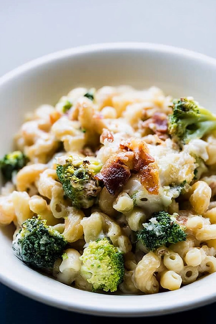 Broccoli Bacon Mac and Cheese 112 Broccoli Bacon Mac and Cheese