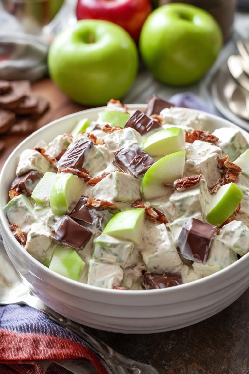 Snicker Apple Salad 62 Snicker Apple Salad