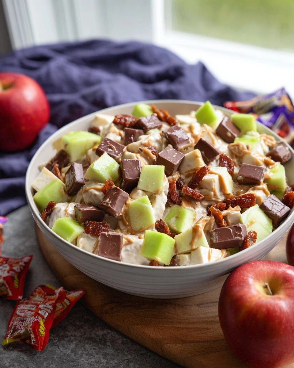Snicker Apple Salad 61 Snicker Apple Salad