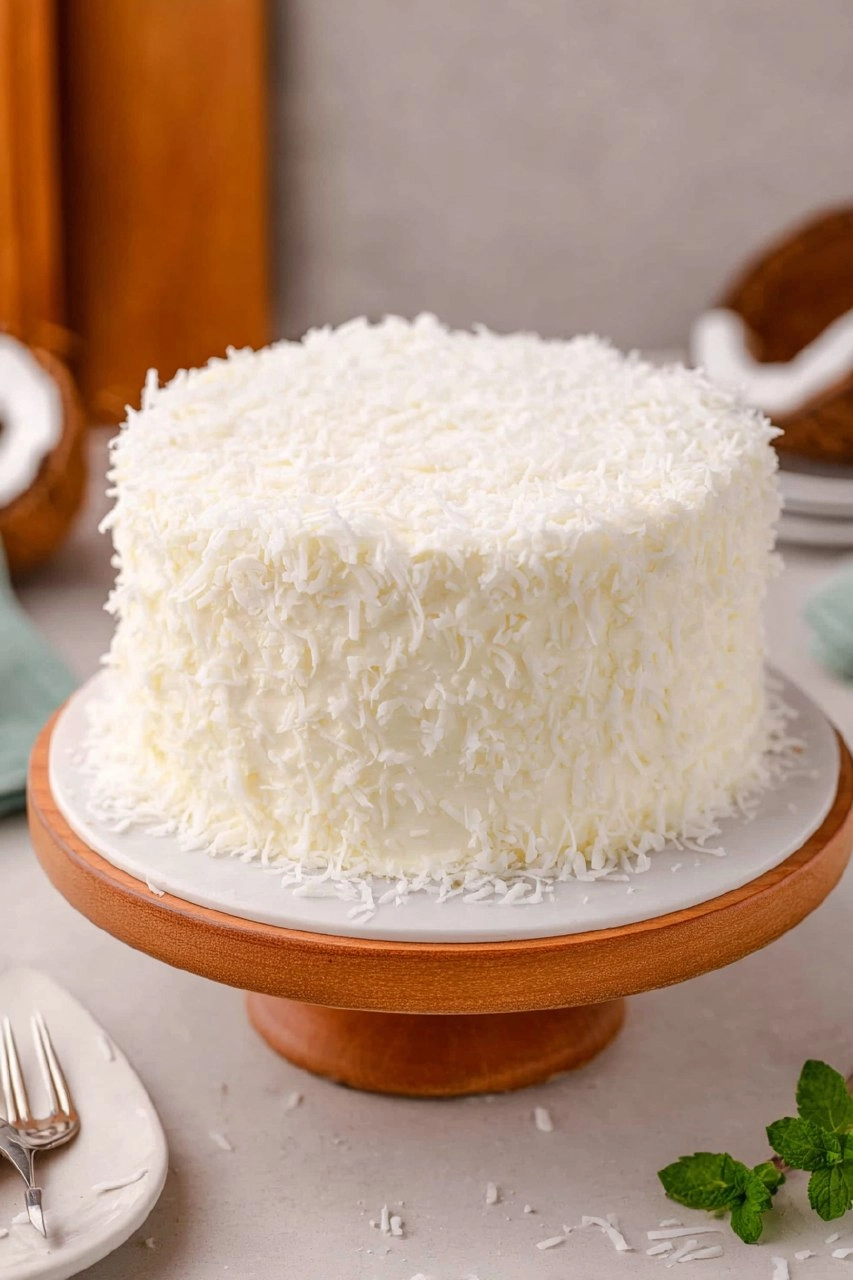 Sour Cream Coconut Cake 97 Sour Cream Coconut Cake