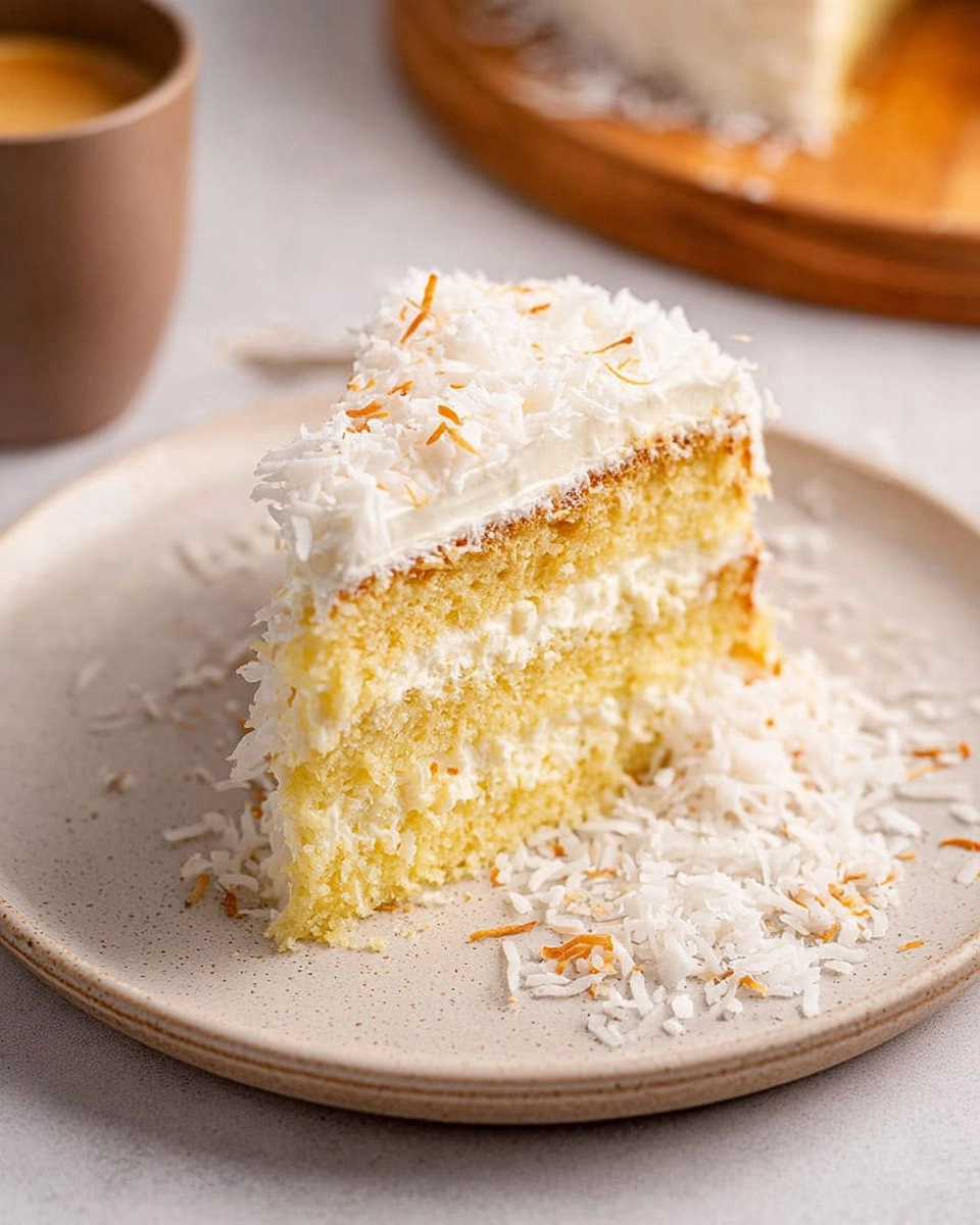 Sour Cream Coconut Cake 96 Sour Cream Coconut Cake
