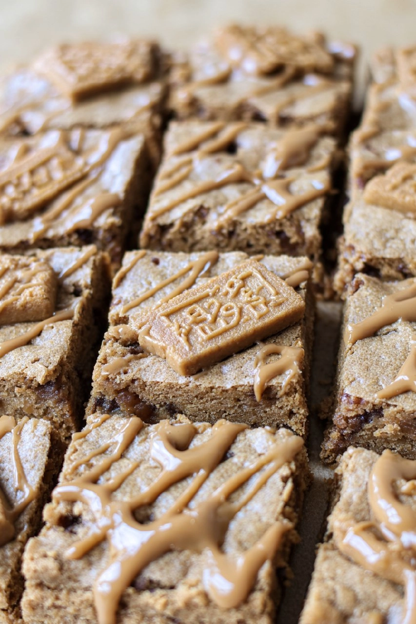Sourdough Biscoff Blondies 127 Sourdough Biscoff Blondies