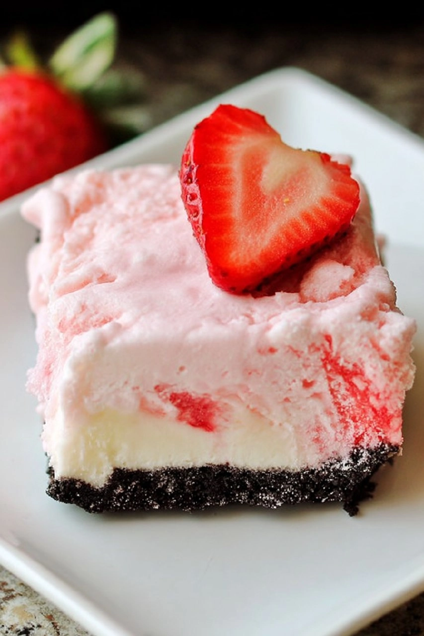 Strawberry Cheesecake Ice Cream Dessert 77 Strawberry Cheesecake Ice Cream Dessert
