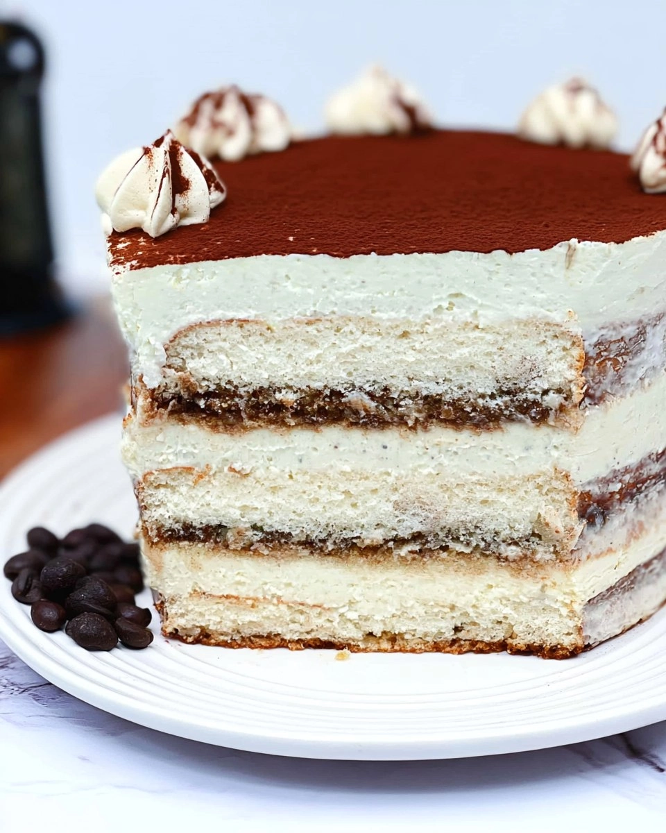 Tiramisu Layer Cake